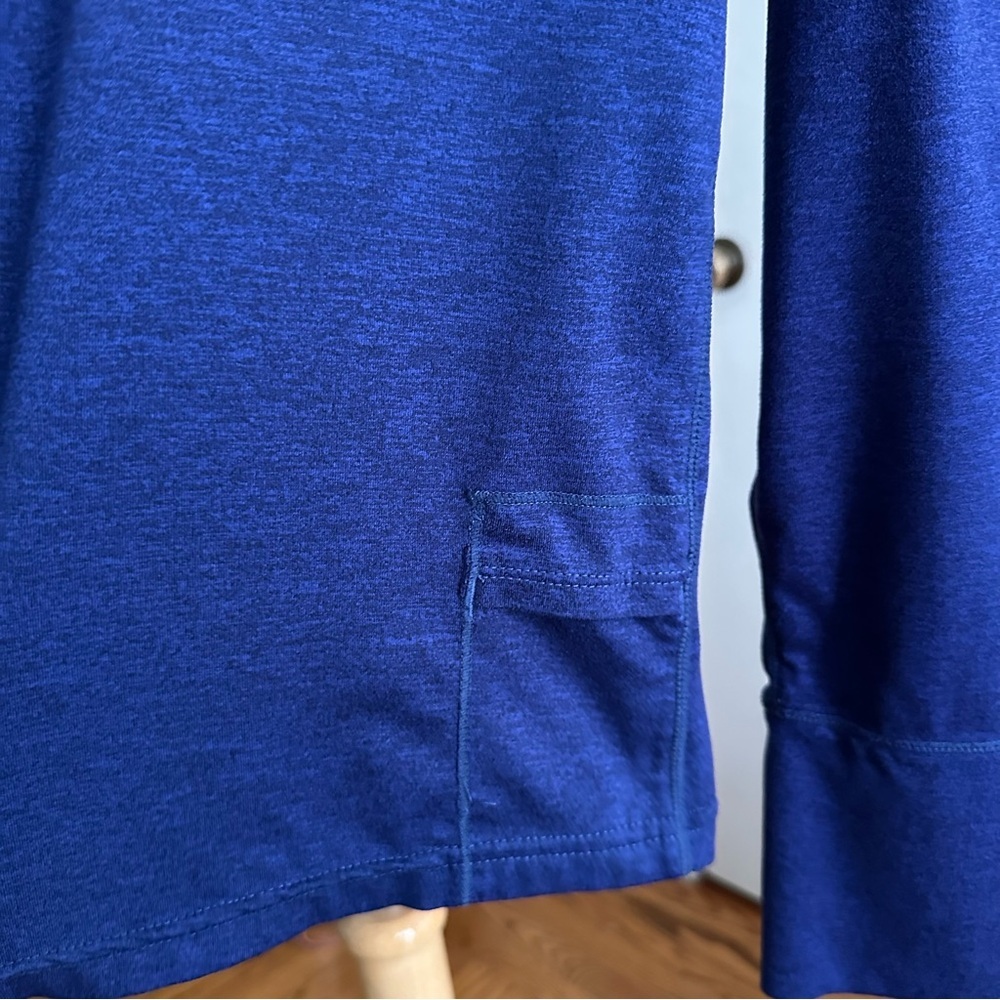 BROOKS Run Happy‎ Men’s Half Zip Running Shirt Blue Performance Pullover Large - Picture 10 of 14